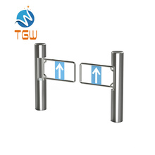Swing Gate Barrier Mechanism Turnstile Gate with RFID Card Solution